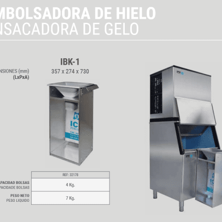 ITV Embolsadora de hielo IBK-1